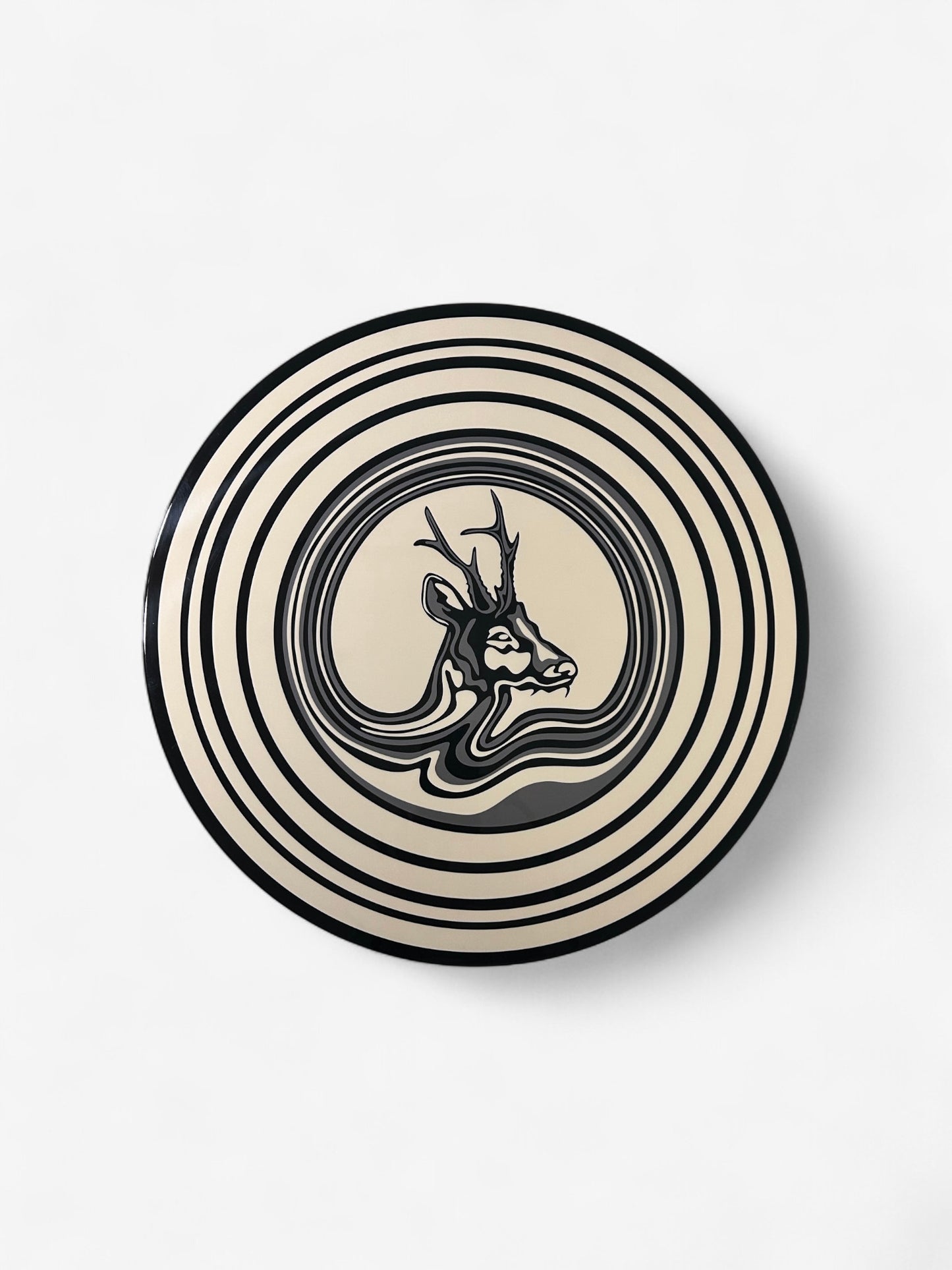 PLATO GIRATORIO ANIMALES NEGRO