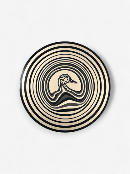 PLATO GIRATORIO ANIMALES NEGRO