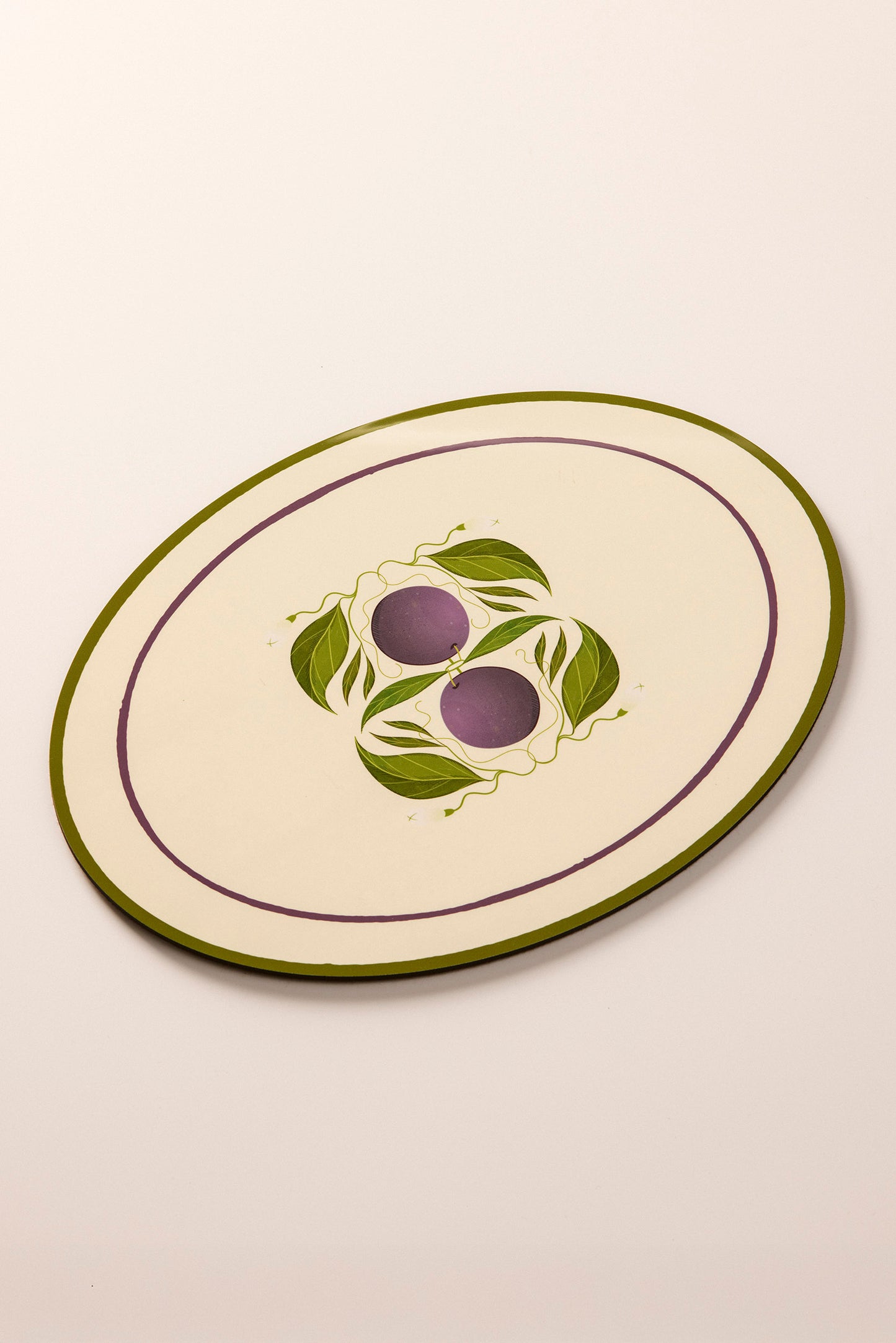 MANTEL INDIVIDUAL CIRUELAS