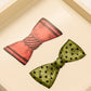 EMPTY TRAY WITH TWO BOW TIES