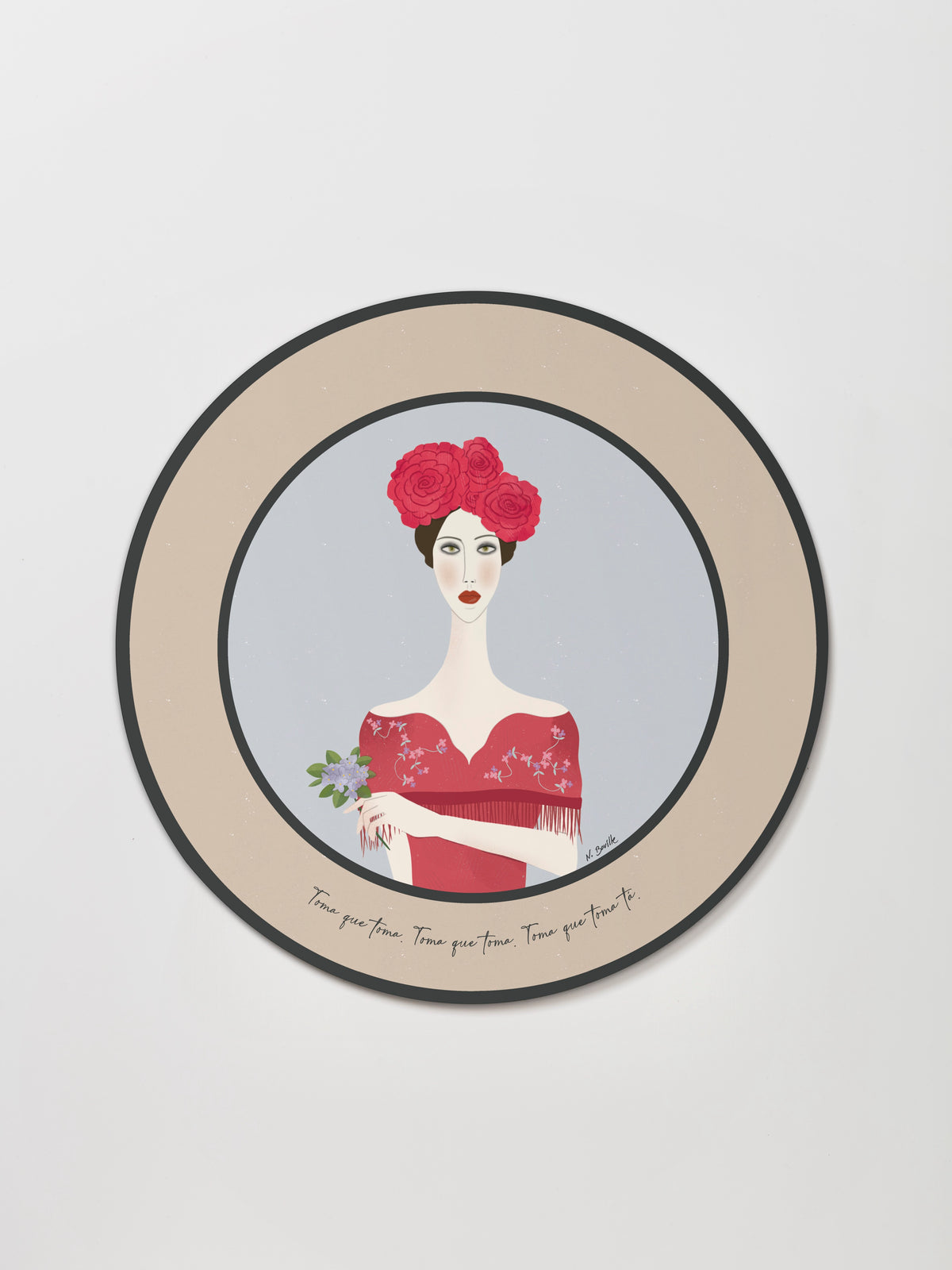 FEMME CARMEN ROJO