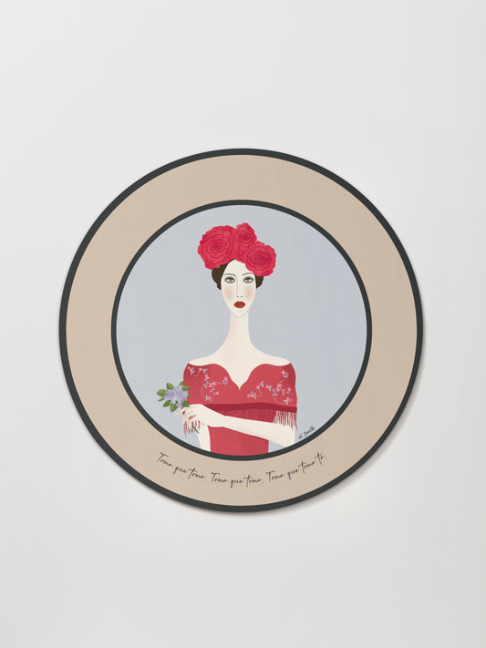 FEMME CARMEN ROJO