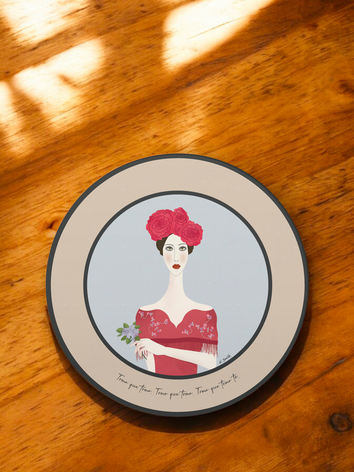 FEMME CARMEN ROJO