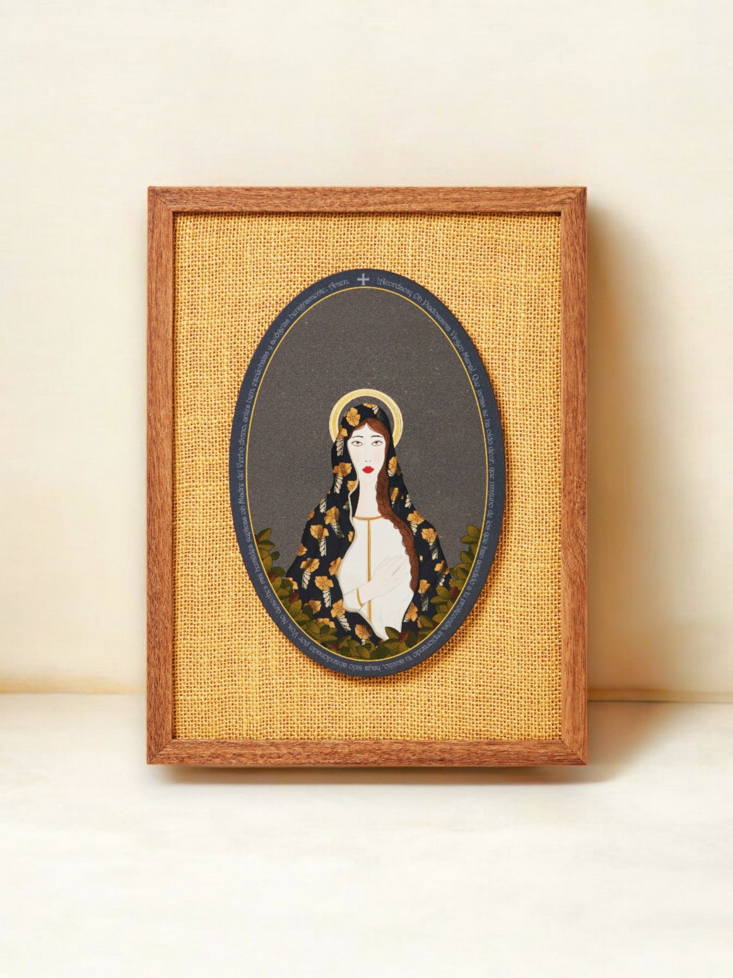 CUADRO VIRGEN MARÍA MANTO AZUL | CVM03_A.jpg