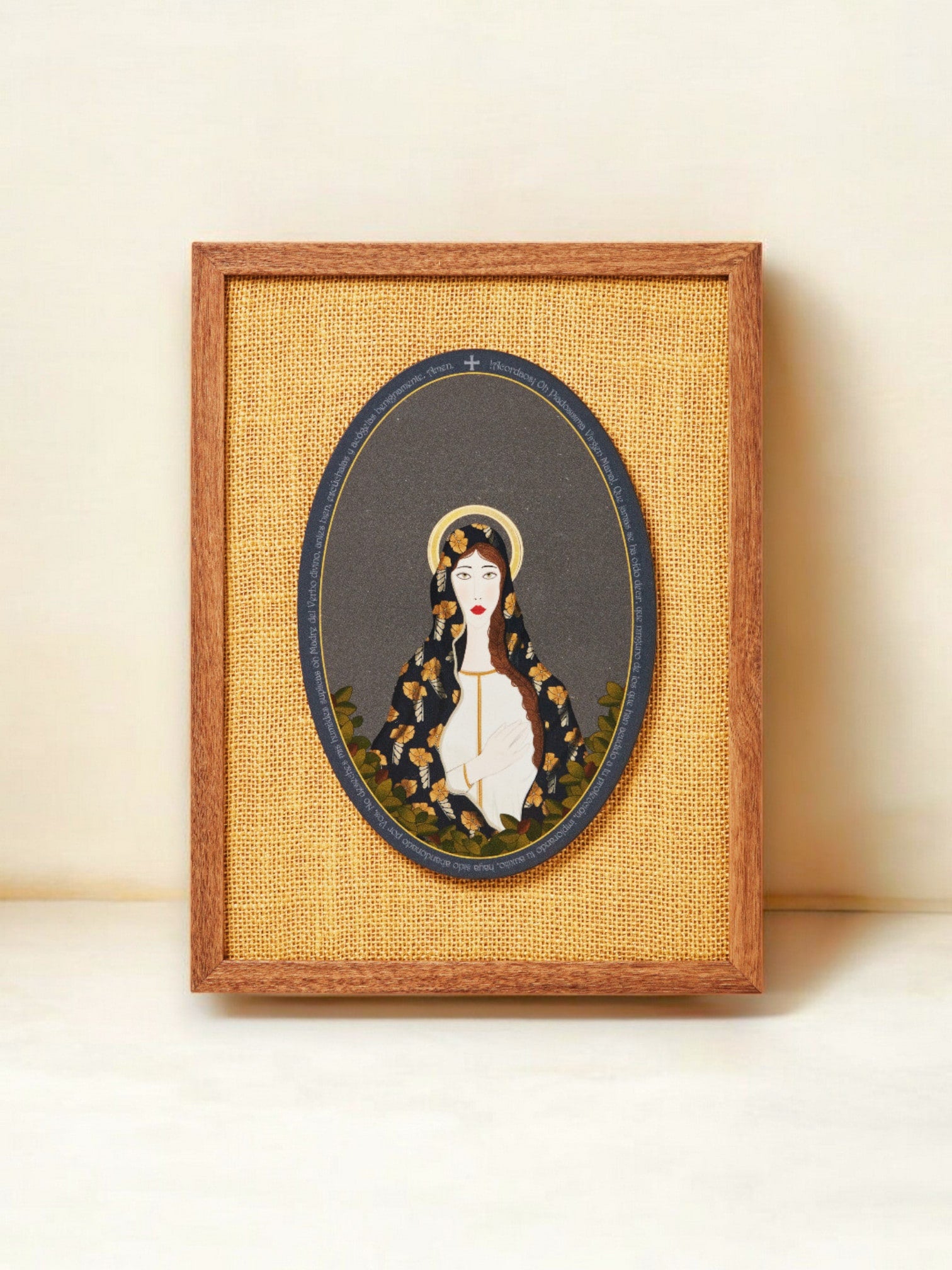 CUADRO VIRGEN MARÍA MANTO AZUL | CVM03_A.jpg