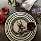 PLATO GIRATORIO ANIMALES NEGRO