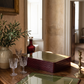 MANTEL INDIVIDUAL COTIDIANO RECTANGULAR VERDE OLIVA