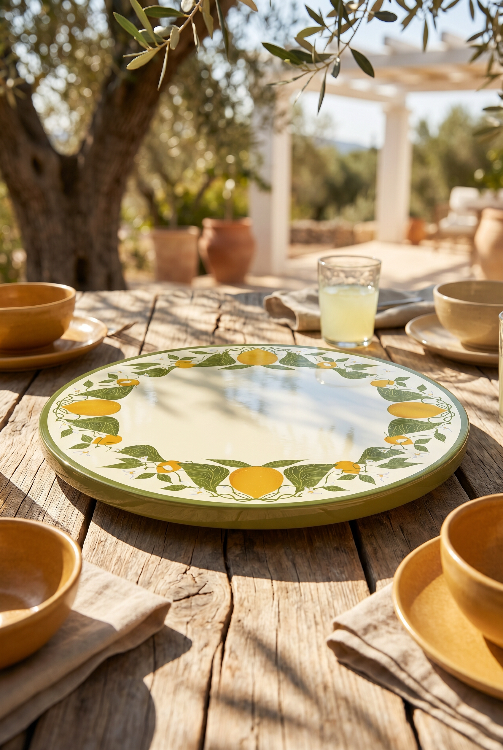 PLATO GIRATORIO LIMONES