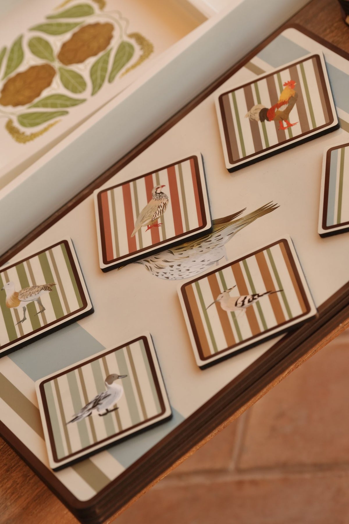 POSAVASOS AVES